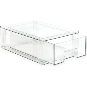 Isaac Jacobs Cajón organizador mediano apilable 12.5 x_2