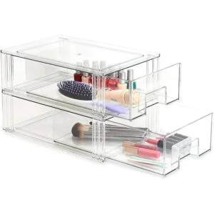 Isaac Jacobs Cajón organizador mediano apilable 12.5 x_4
