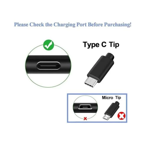 Tpltech Cable de carga USBC de 12.0 in para auriculares_2