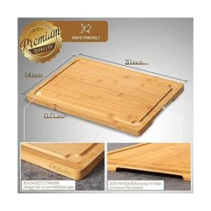 Tabla de cortar 2XL tablas de cortar de bambú de 20