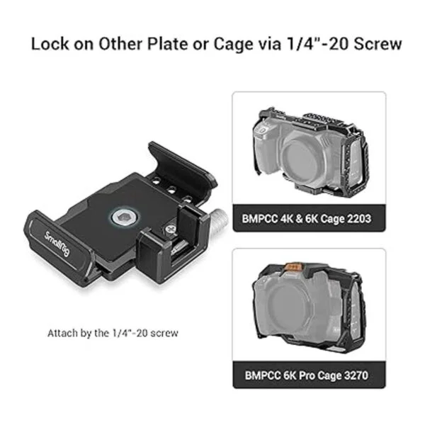 SmallRig Soporte SSD para Samsung T5T7 SSD SanDisk SSD_4