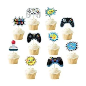 Juego de suministros para fiestas de videojuegos para_4