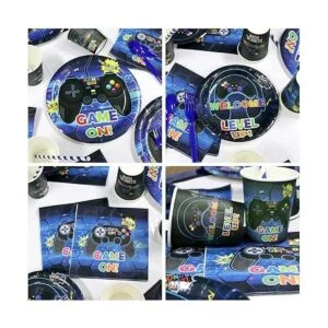Juego de suministros para fiestas de videojuegos para_3