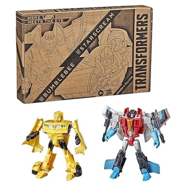 Transformers Toys Heroes and Villains Bumblebee and_3