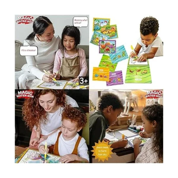 hapray Pintura mágica con libros para colorear al agua_5