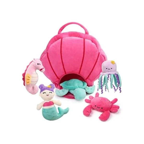 BenBen Animal de peluche oceánico paquete de 5 juguetes_1
