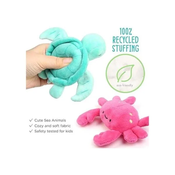 BenBen Animal de peluche oceánico paquete de 5 juguetes_3