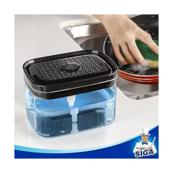 MR.SIGA Dispensador de jabón de platos para cocina_6