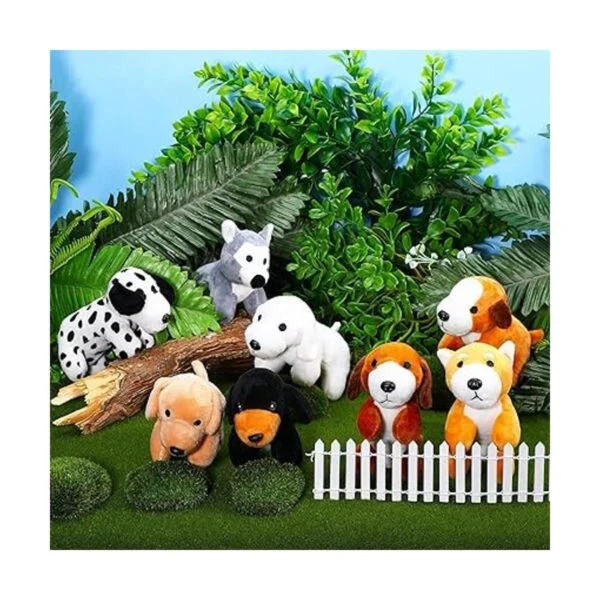 Surtido a granel de 8 animales de peluche de 5 pulgadas_5