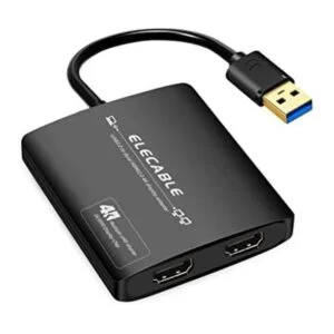 Adaptador USB 3.0 a HDMI dual 4K 4K 60Hz Ultra HD Chip_1
