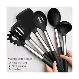 LIANYU Juego de utensilios de cocina de cocina 35 piezas