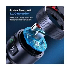 Syncwire Transmisor FM Bluetooth 5.1 para automóvil 38 W_2