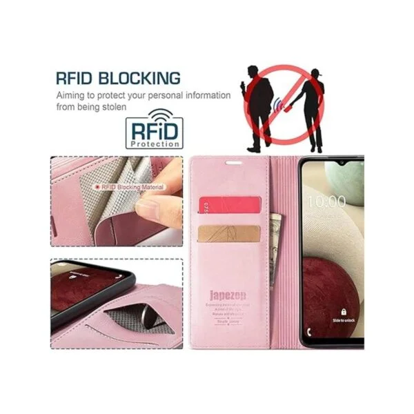 Funda para Samsung Galaxy A12 funda tipo cartera para_3