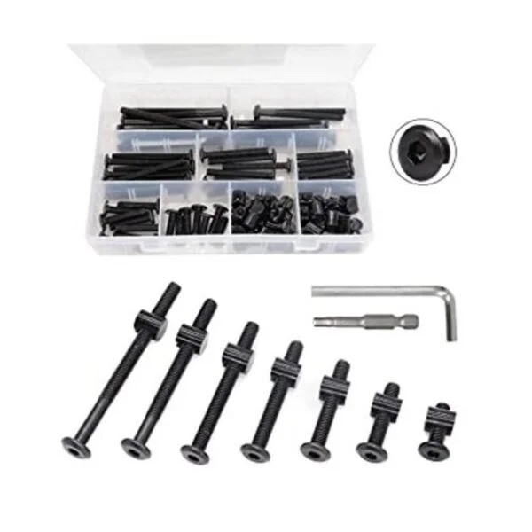 BinifiMux Kit de repuesto de tornillos de cuna para bebé_1