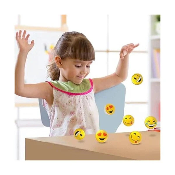ArtCreativity Emoticon Juego de 12 bolas que rebotan en_5