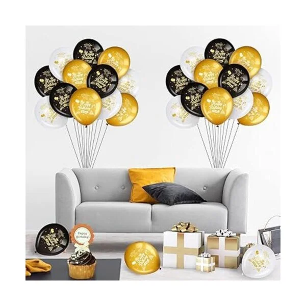 45 globos de látex para fiesta de cumpleaños de 12_6