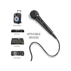 Shinco Micrófono de mano con cable micrófono vocal_3