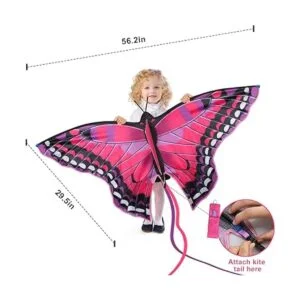 TOY Life Butterfly Kite for Kids Easy to Fly Large Kids_6