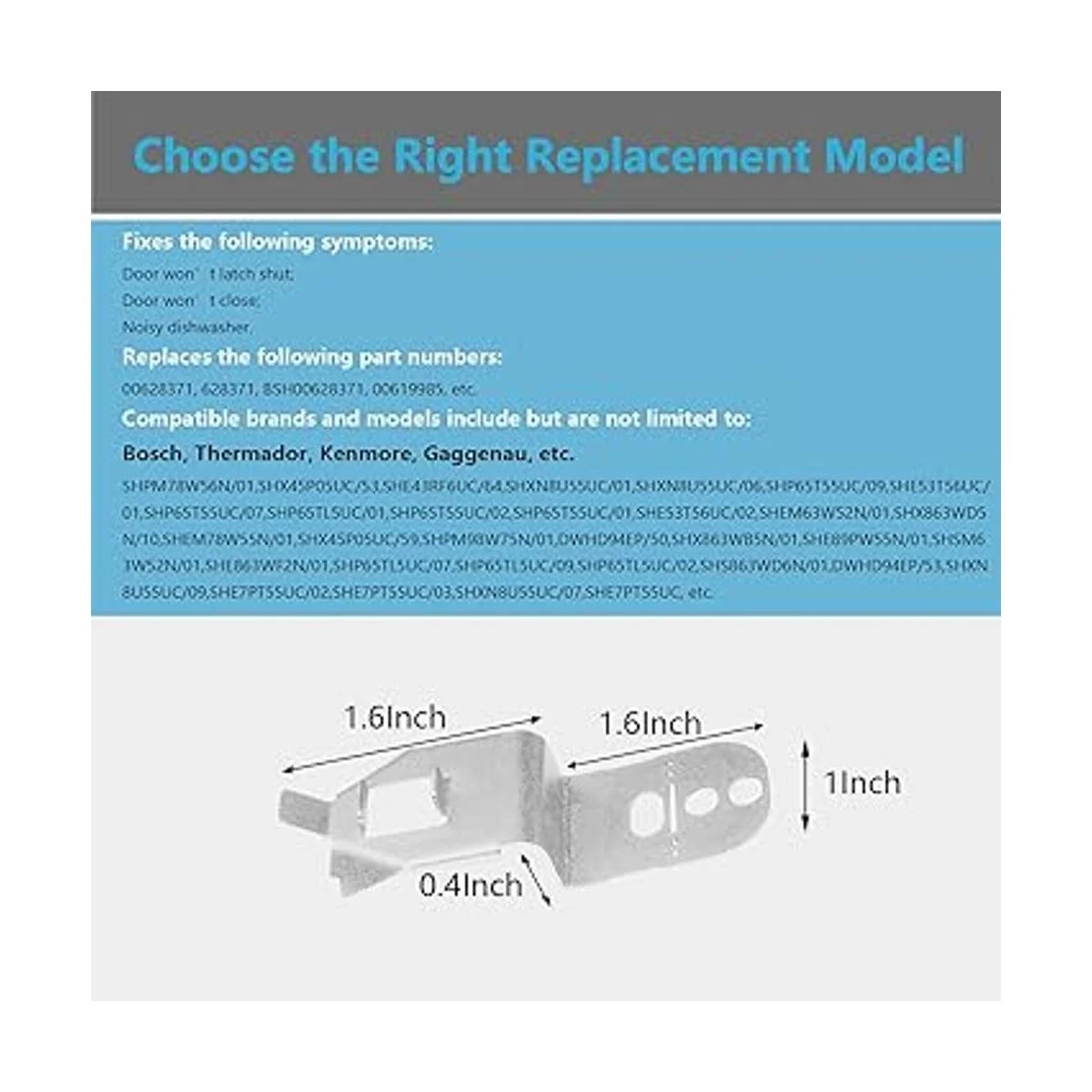 Reyhoar 00628371 Soporte de montaje para lavavajillas 2_2