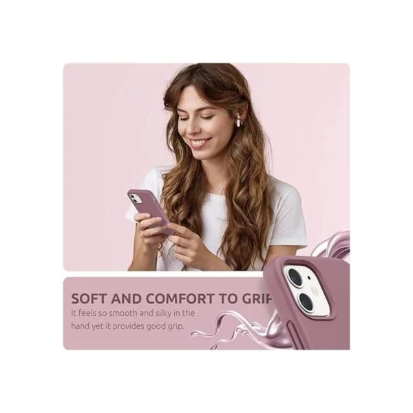 SURPHY Funda de silicona compatible con iPhone 12 y iPhone_2