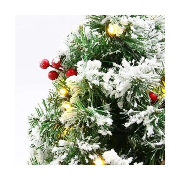 Sunnyglade rbol de Navidad artificial de 21.6 pulgadas