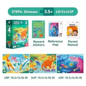 TOI Rompecabezas nivelados para niños de 3.5 años en_2