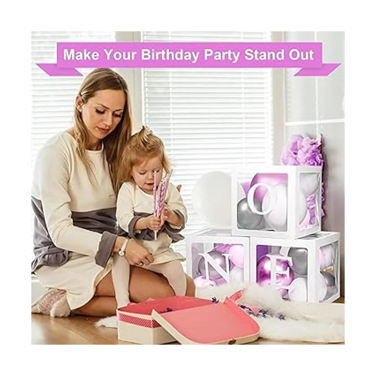 Keencopper Decoraciones de primer cumpleaños para niños o_3