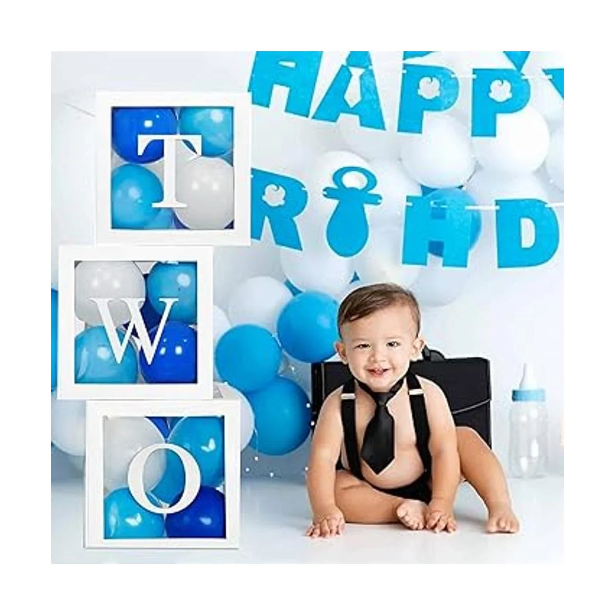 Keencopper Decoraciones de primer cumpleaños para niños o_5