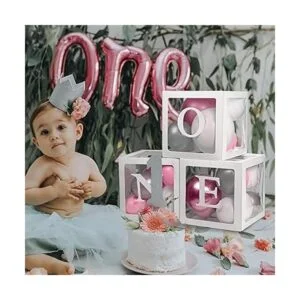 Keencopper Decoraciones de primer cumpleaños para niños o_6