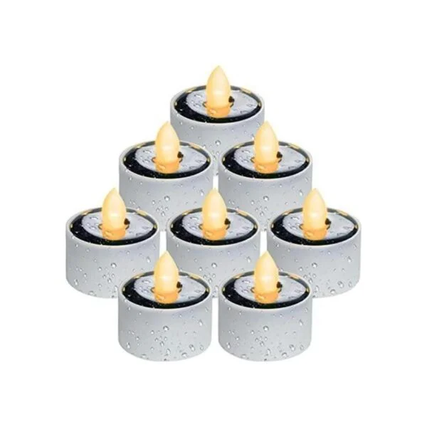 Homemory Luces solares de té impermeables para exteriores_1