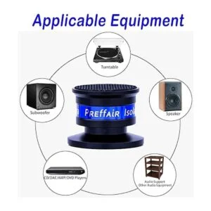 Puntas de aislamiento de altavoz audiófilo patas de_6