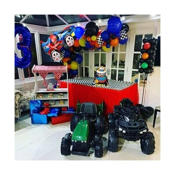 YNOU Kit de guirnalda de arco de globos de coche de_5