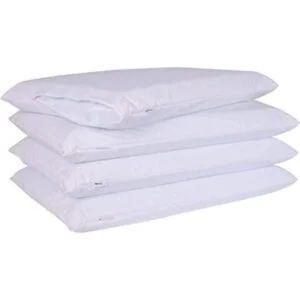 Paquete de 4 protectores de almohada a prueba de plumas_1