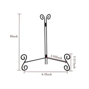HEMYLU Soporte de caballete soporte de placa de 8_6