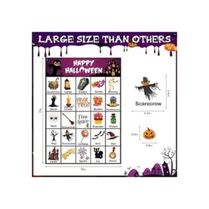 VOpitos Tarjeta de juego de bingo de Halloween para_6