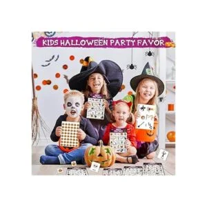 VOpitos Tarjeta de juego de bingo de Halloween para_2