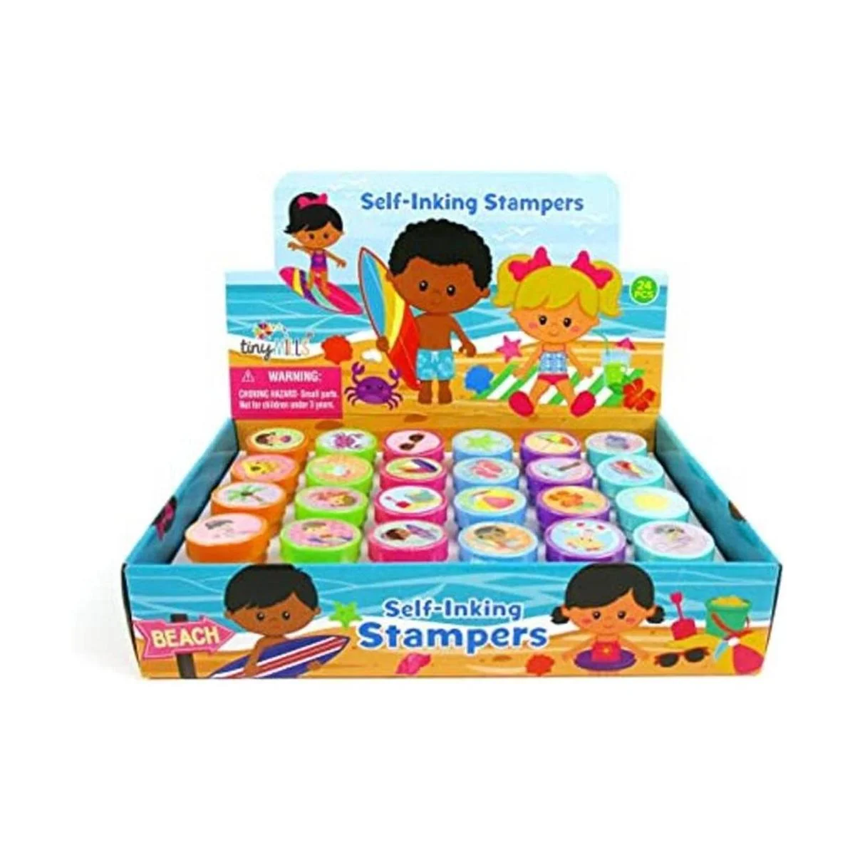TINYMILLS 24 sellos de verano para fiestas de playa y_1