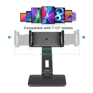 Soporte para tableta ajustable y plegable giratorio de_6