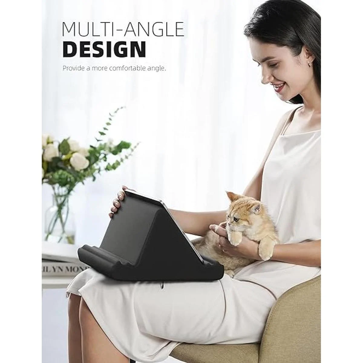 Lamicall Soporte de almohada para tableta almohadilla_3