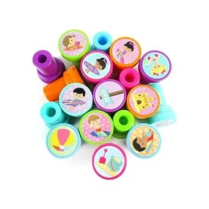 TINYMILLS 24 sellos de verano para fiestas de playa y_4