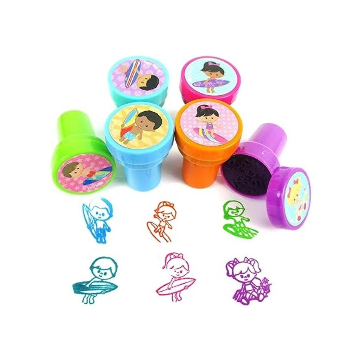 TINYMILLS 24 sellos de verano para fiestas de playa y_2