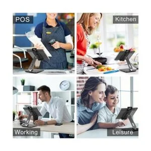 Soporte para tableta ajustable y plegable giratorio de_2