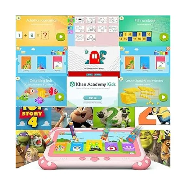 Tablet para niños tablet de 7 pulgadas para niños WiFi y_2
