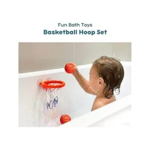MARPPY Juguetes de baño aro de baloncesto para bañera_5
