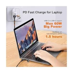 Cable USB C de carga rápida múltiple MJEMS PD de 60 W_4