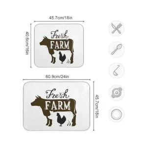 Alfombrilla absorbente para platos reversible de_3