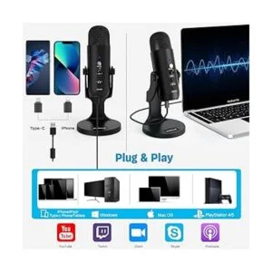 ZealSound USB MicrophoneCondenser Computer PC_2