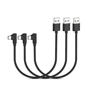 Cable USB C de ángulo recto de 9.8 ft de carga rápida 3_1
