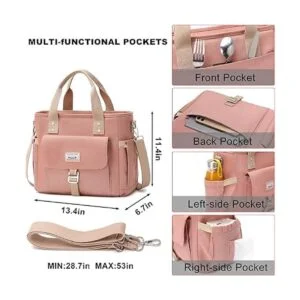 Weitars Bolsa de almuerzo para mujeres para el trabajo