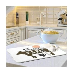 Alfombrilla absorbente para platos reversible de_5